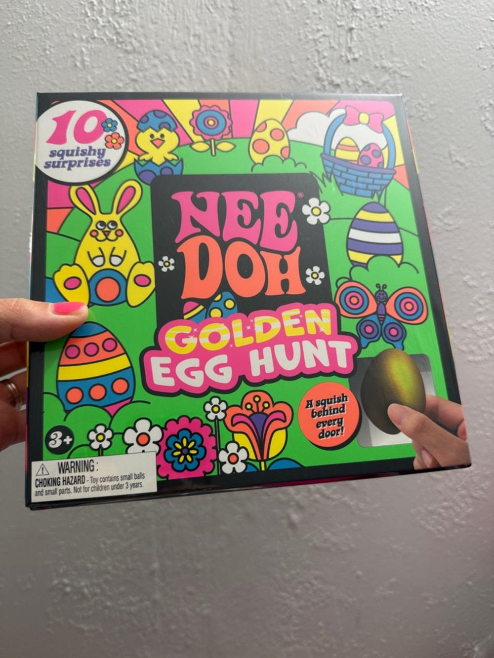 NeeDoh Golden Egg Hunt Squishy Toy - Bright Multi Color!

SUPER HARD TO FIND!!!